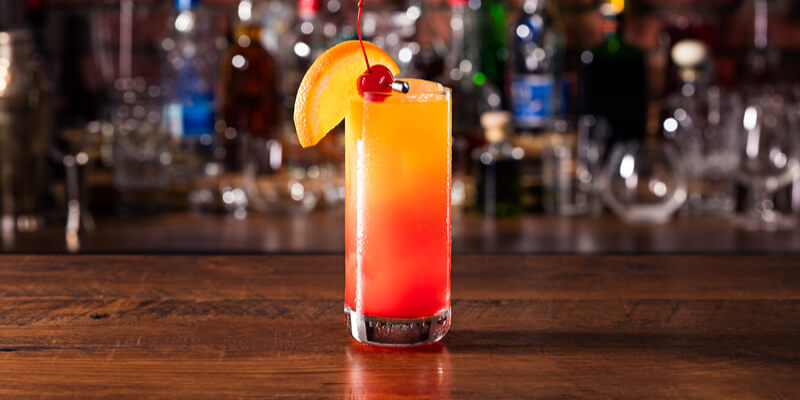 Tequila Sunrise cocktail from Fiesta De Cuba in Swindon