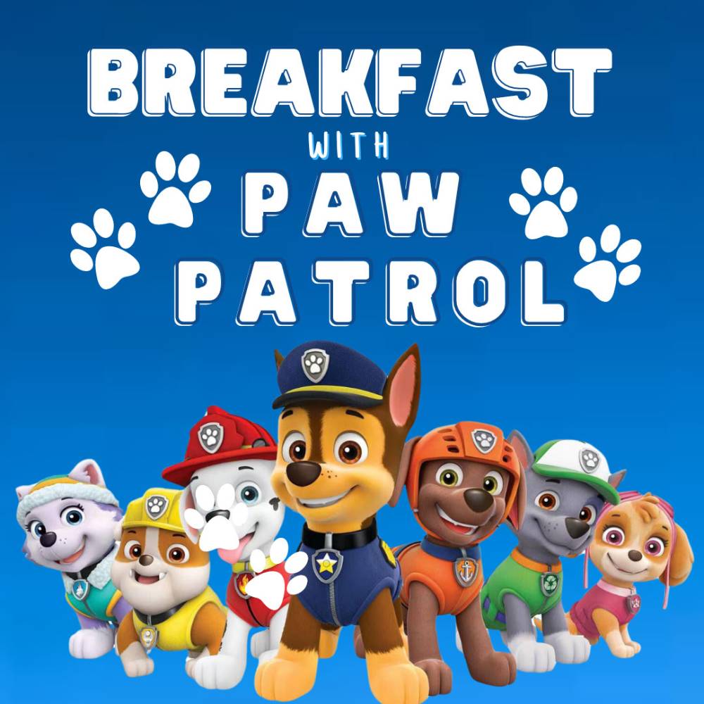 Breakfast with Paw Patrol